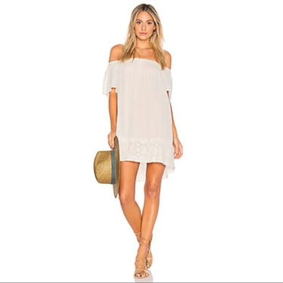 L*Space Jasper Tunic Ivory Small - Picture 1 of 6